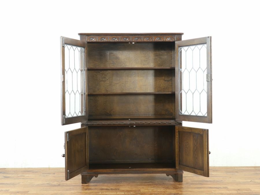 イギリスアンティーク家具ブックケース 59635
