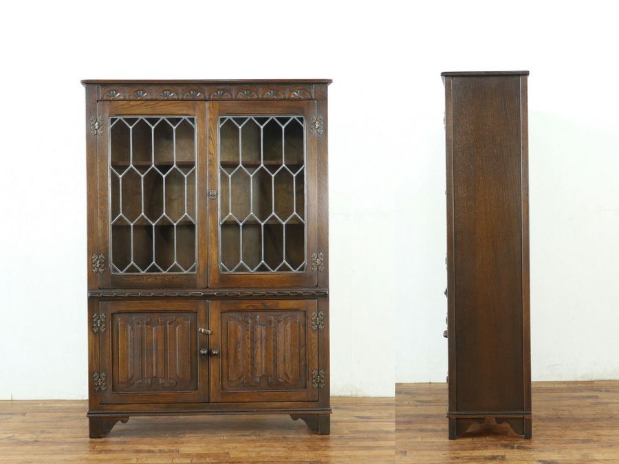 イギリスアンティーク家具ブックケース 59635