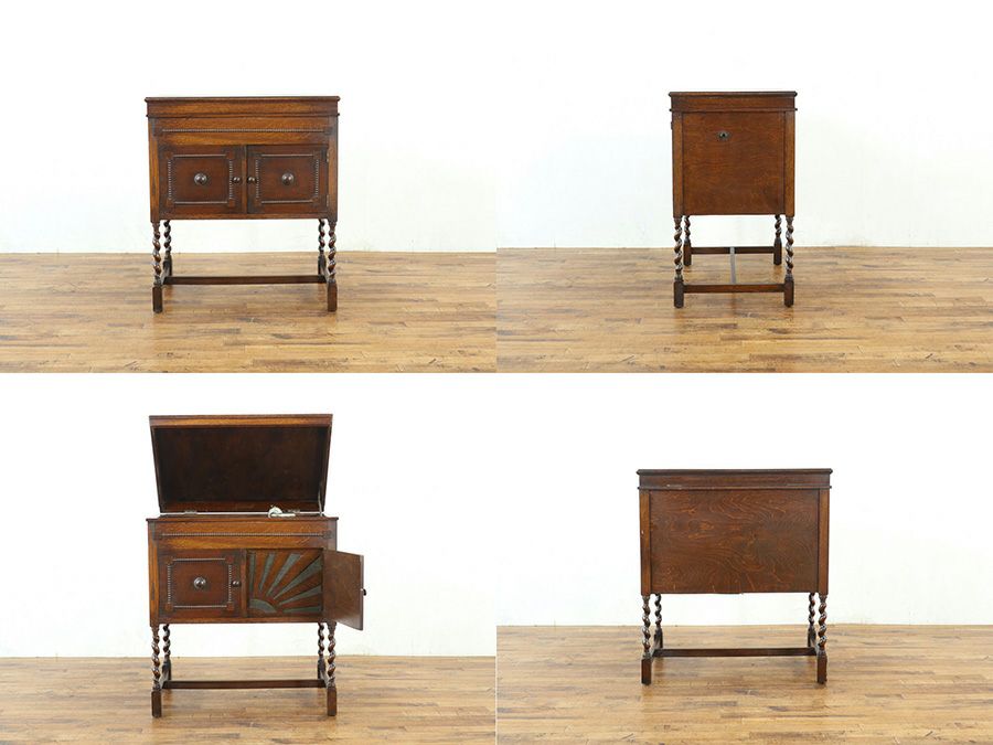 イギリスアンティーク家具蓄音機 59720