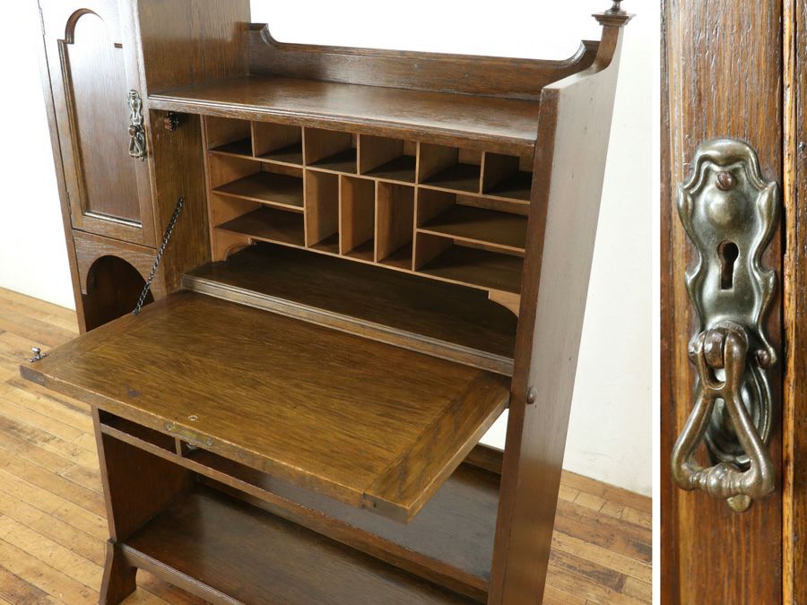 イギリスアンティーク家具ビューロー 59650