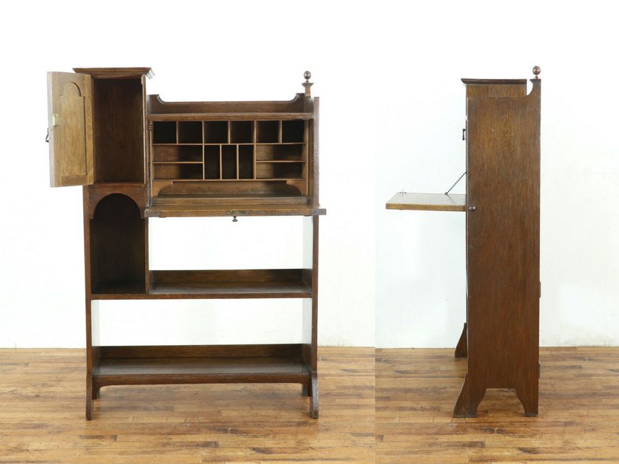 イギリスアンティーク家具ビューロー 59650