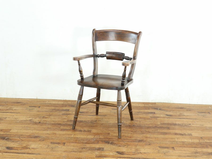 イギリスアンティーク家具アームチェア 59607a