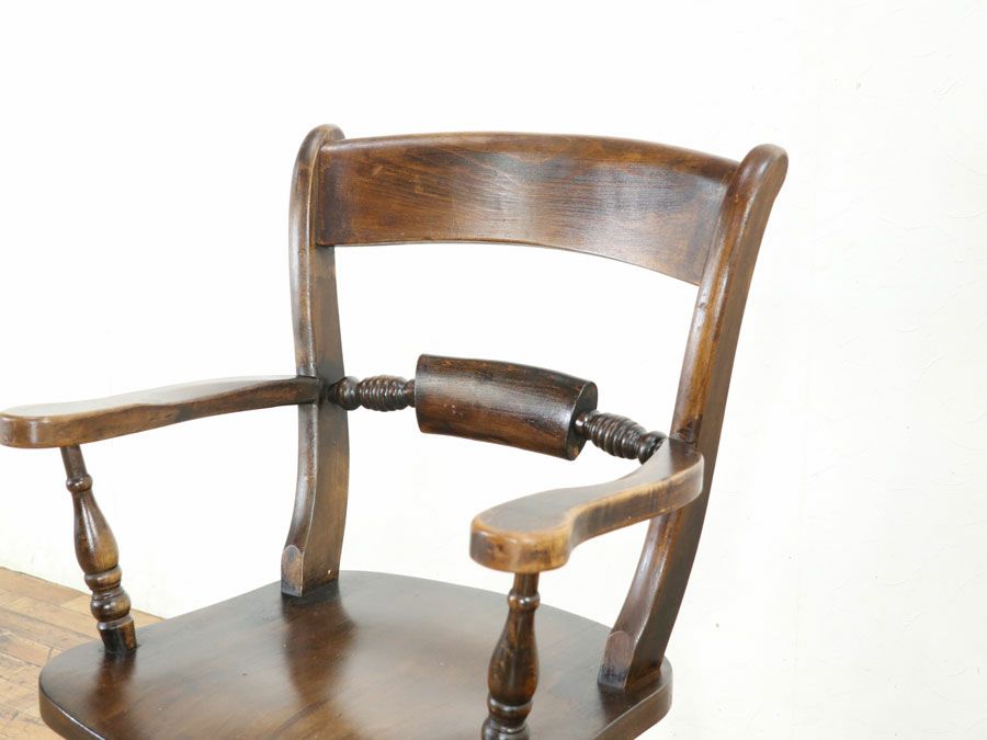 イギリスアンティーク家具アームチェア 59607a