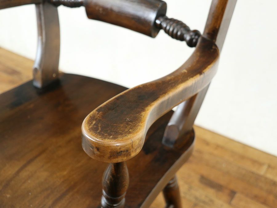 イギリスアンティーク家具アームチェア 59607a