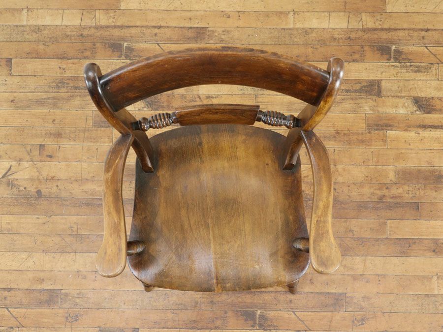 イギリスアンティーク家具アームチェア 59607b