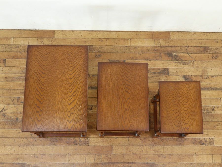 イギリスアンティーク家具ネストテーブル 59570