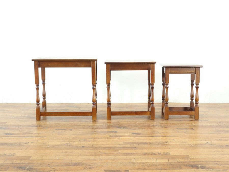 イギリスアンティーク家具ネストテーブル 59570