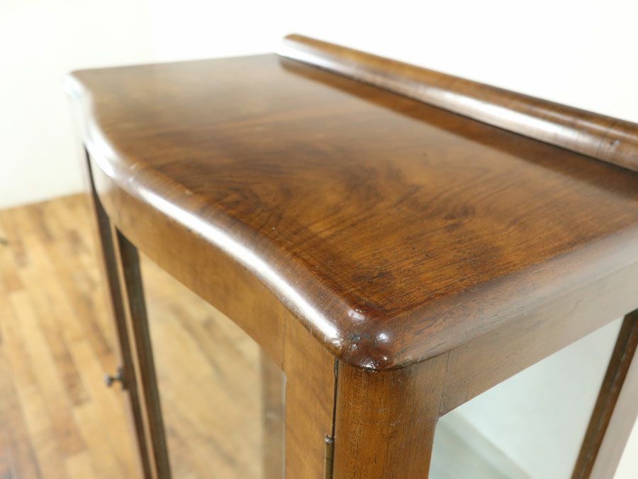 アンティーク家具 張替済ショーケース 59597