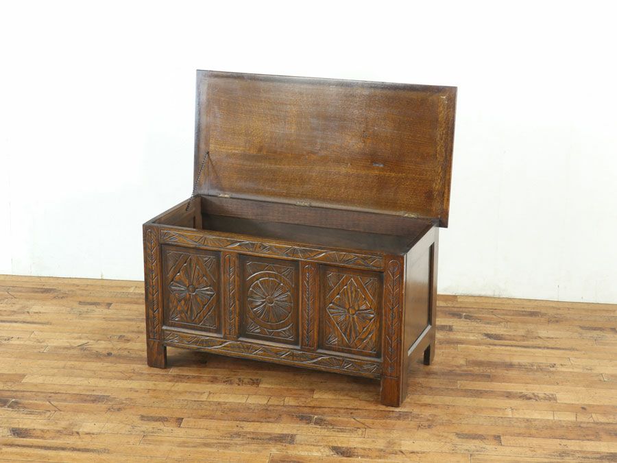 イギリスアンティーク家具コファー 59534