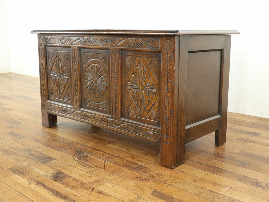 イギリスアンティーク家具コファー 59534