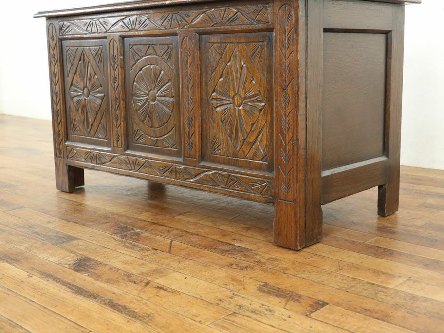 イギリスアンティーク家具コファー 59534