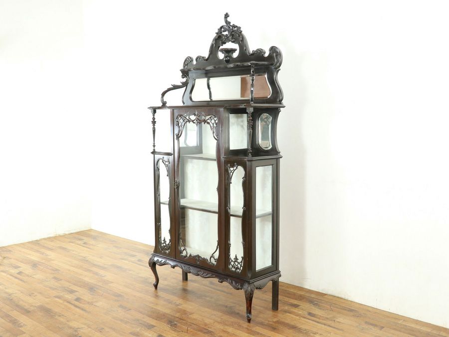 イギリスアンティーク キャビネット 59866