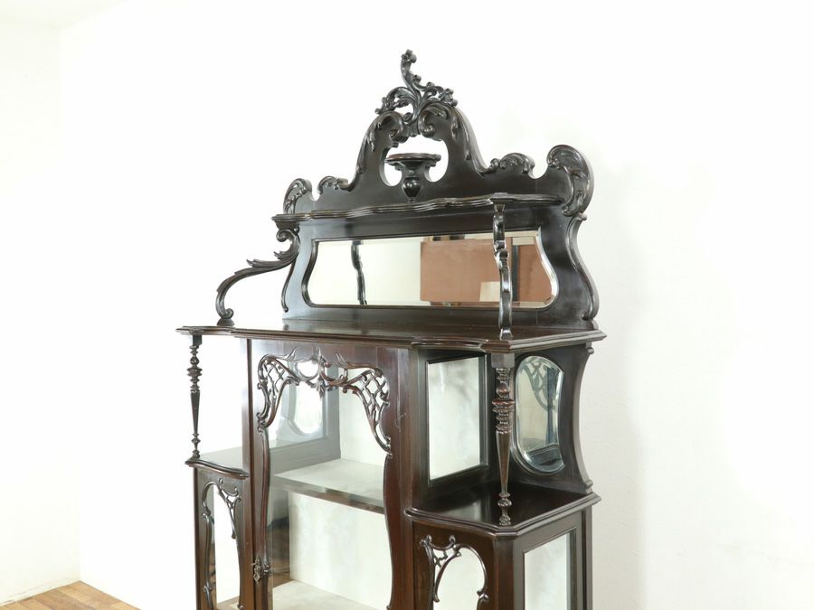 イギリスアンティーク キャビネット 59866