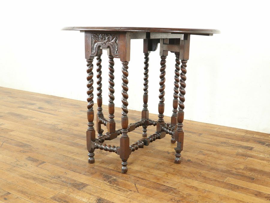 アンティーク家具ゲートレッグテーブル 59852