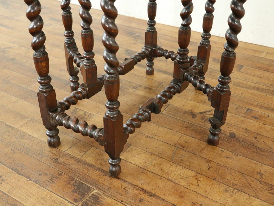 アンティーク家具ゲートレッグテーブル 59852