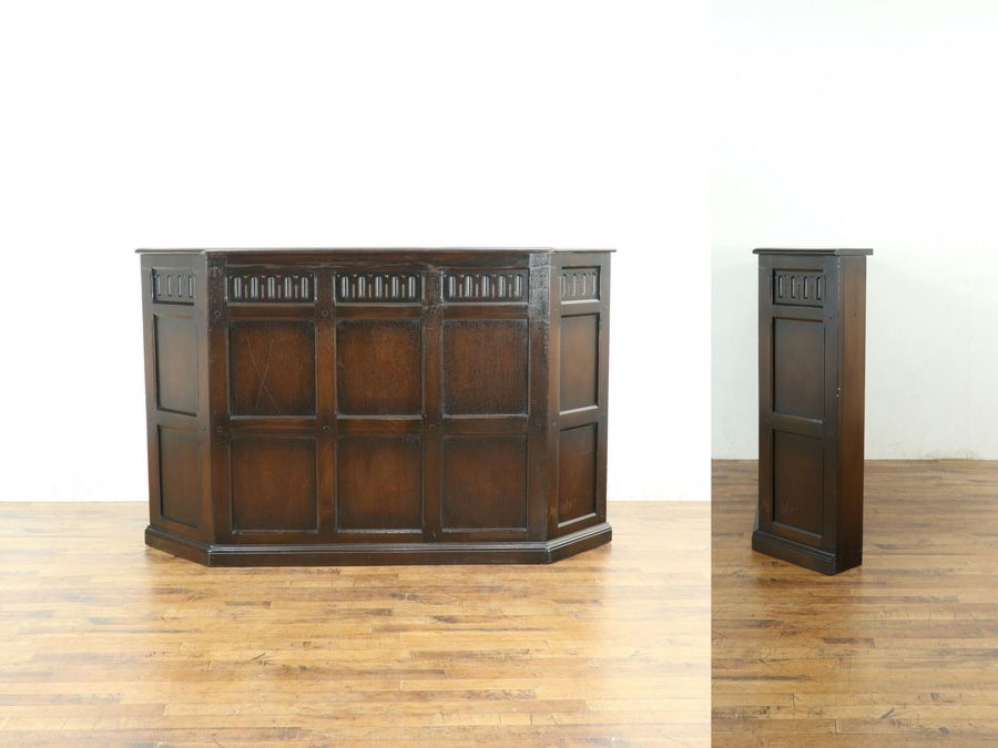 イギリスアンティーク家具カウンター 59620