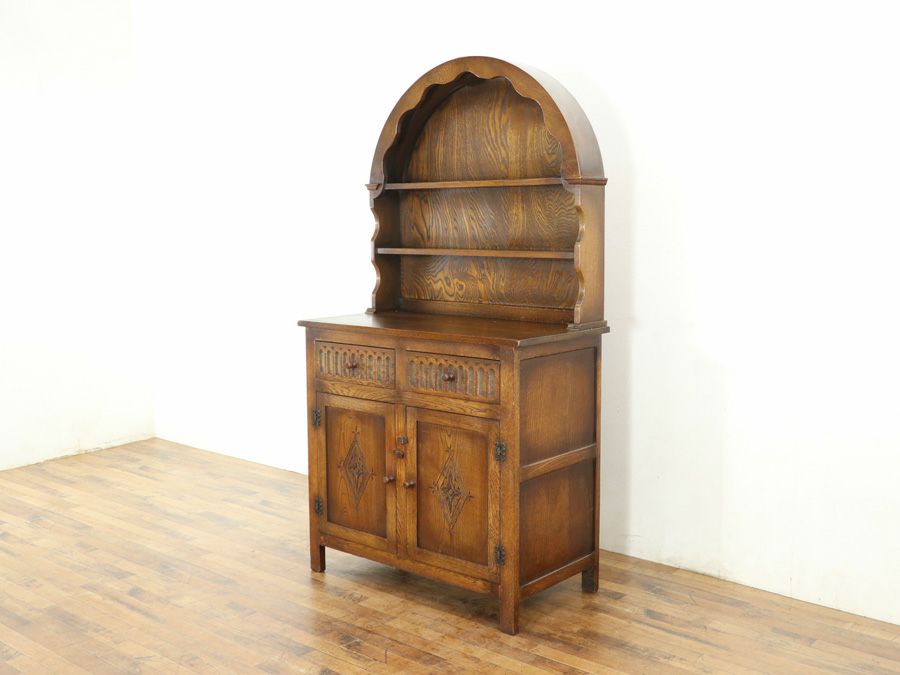 イギリスアンティーク家具カップボード 59666