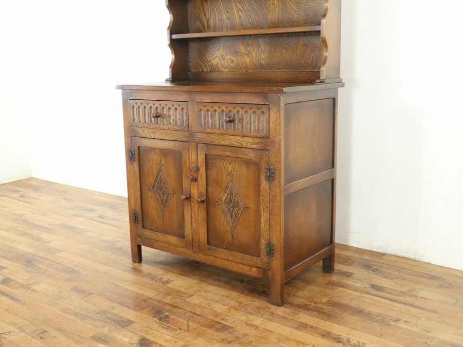 イギリスアンティーク家具カップボード 59666