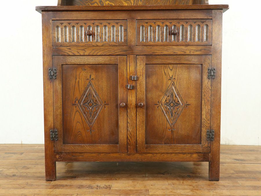 イギリスアンティーク家具カップボード 59666