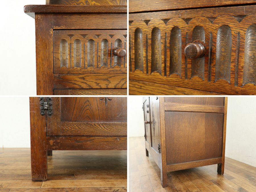 イギリスアンティーク家具カップボード 59666