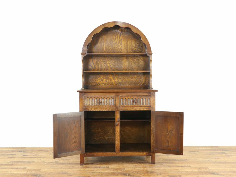 イギリスアンティーク家具カップボード 59666