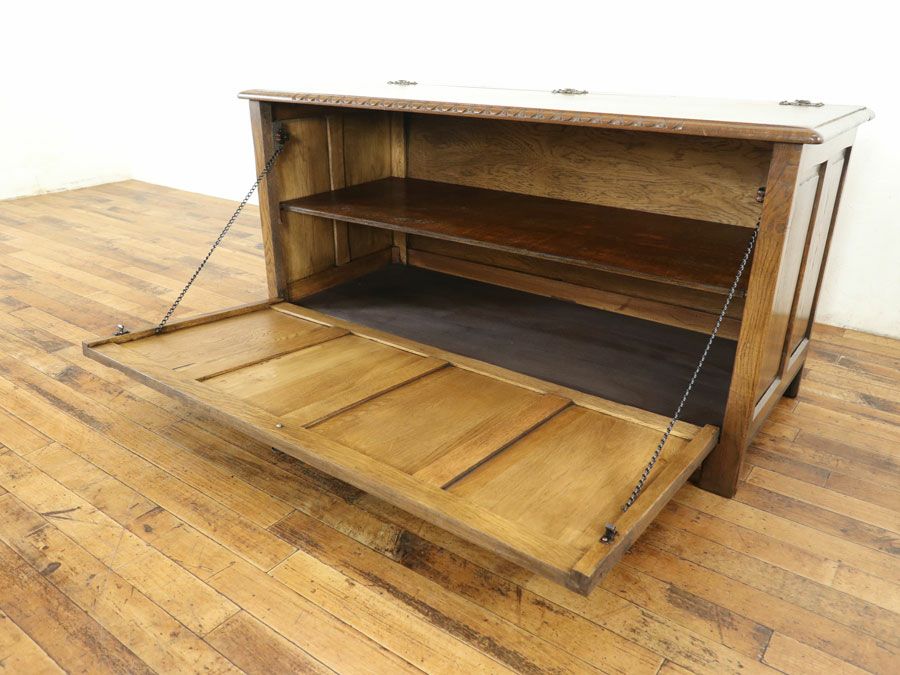 イギリスアンティーク家具キャビネット 59324