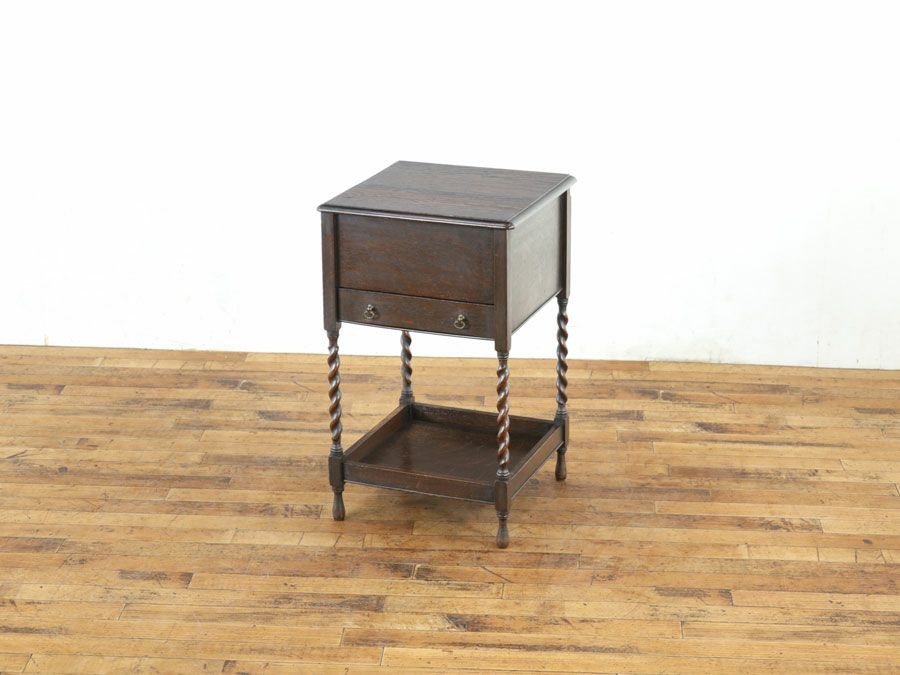 イギリスアンティークソーイングボックス 59587