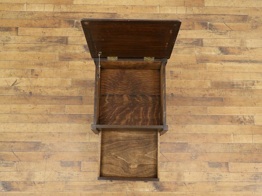 イギリスアンティークソーイングボックス 59587