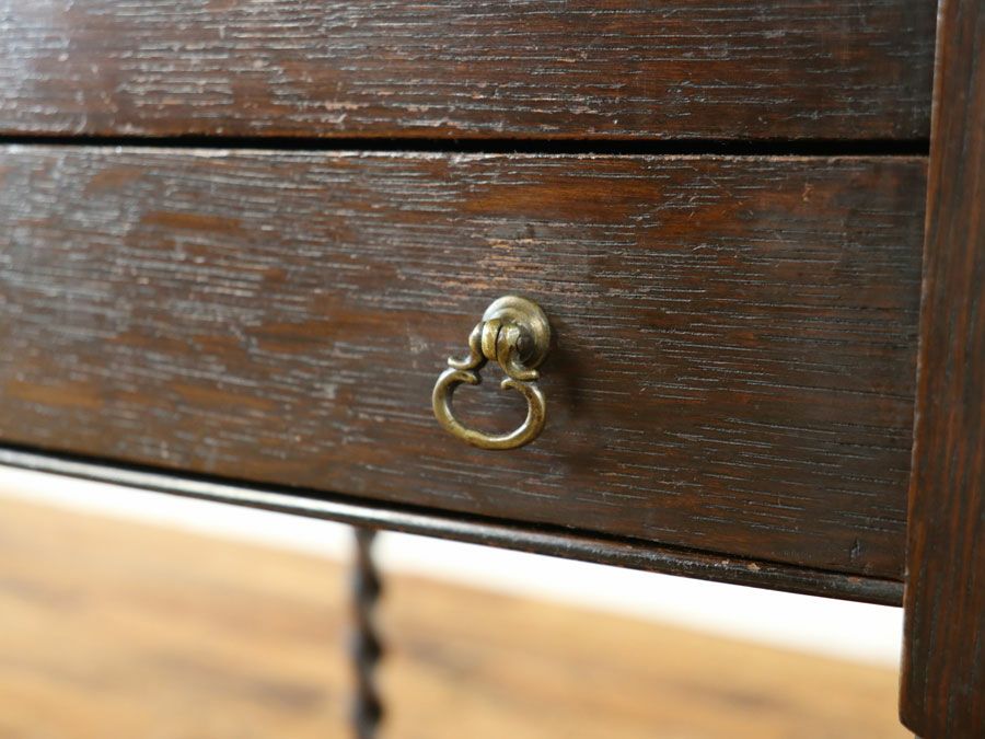 イギリスアンティークソーイングボックス 59587