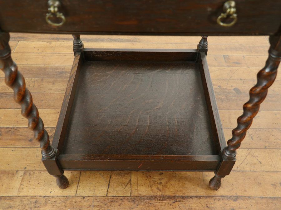 イギリスアンティークソーイングボックス 59587