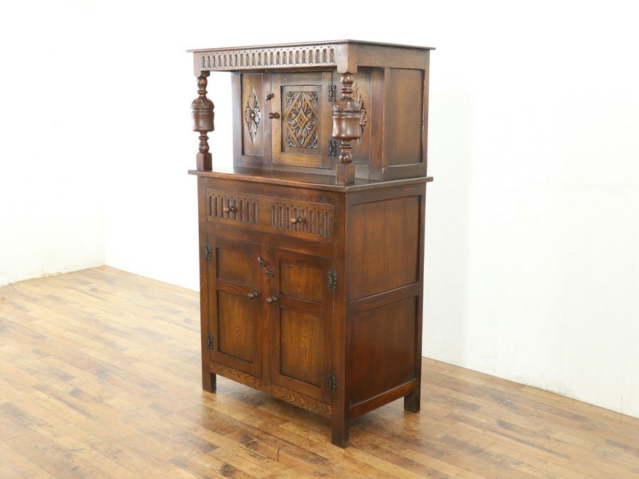 イギリスアンティーク家具キャビネット 59768