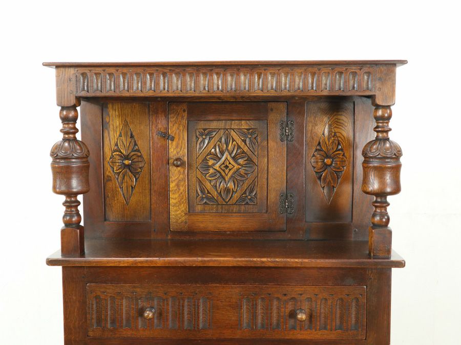 イギリスアンティーク家具キャビネット 59768