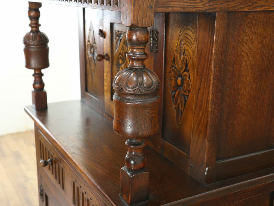 イギリスアンティーク家具キャビネット 59768