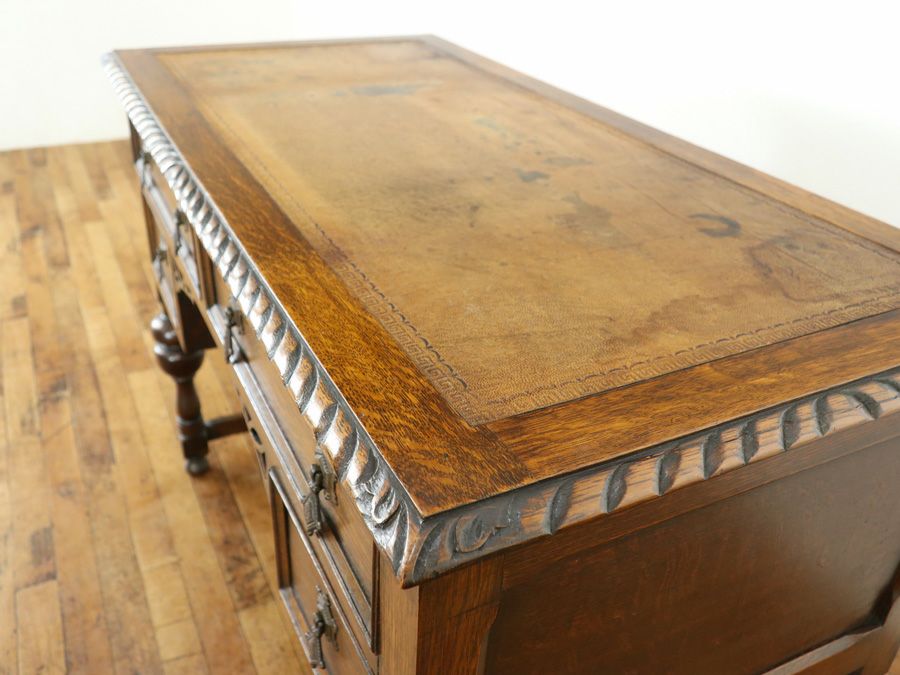 イギリスアンティーク家具デスク 59796