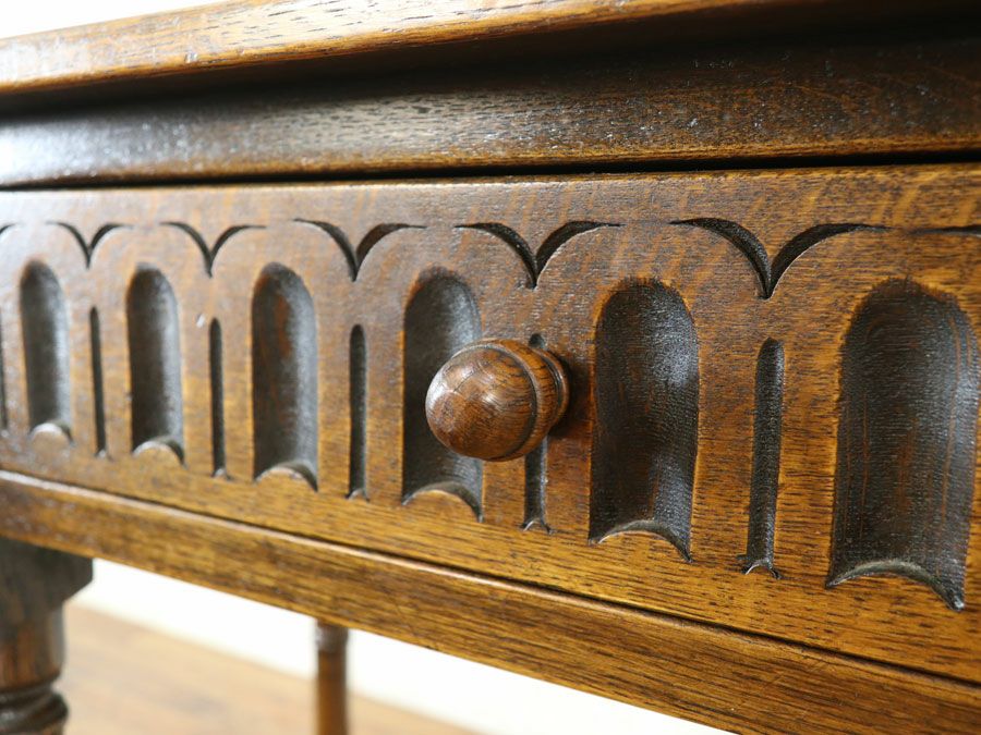 イギリスアンティーク家具サイドテーブル 59802