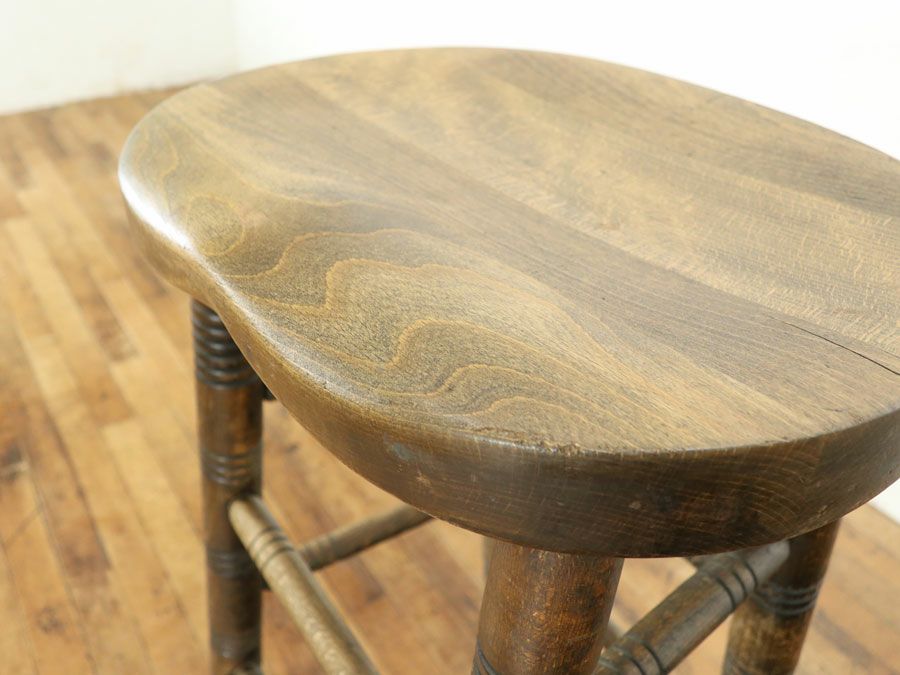 イギリスアンティーク家具ハイスツール 59860c