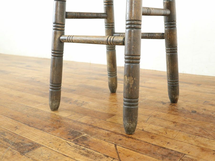 イギリスアンティーク家具ハイスツール 59860c