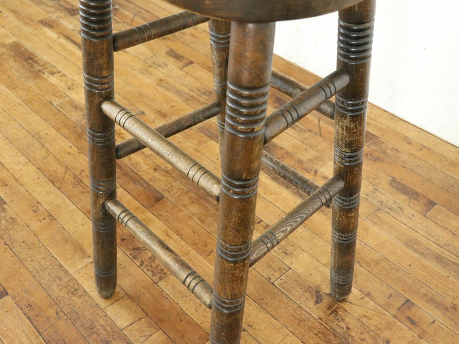 イギリスアンティーク家具ハイスツール 59860c