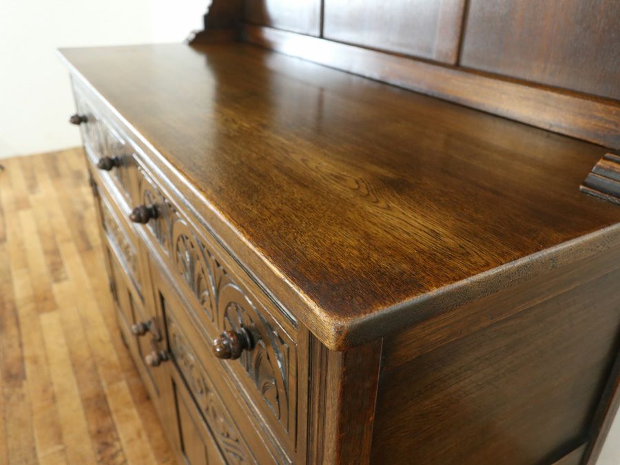 イギリスアンティーク家具カップボード 59800