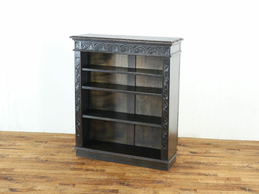 アンティーク家具オープンブックケース 59818