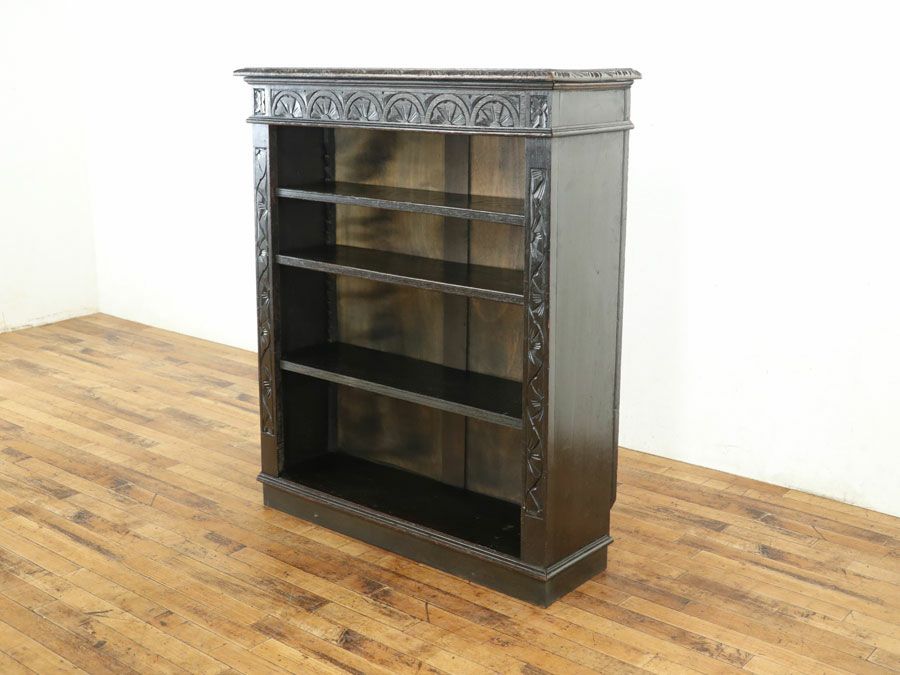 アンティーク家具オープンブックケース 59818