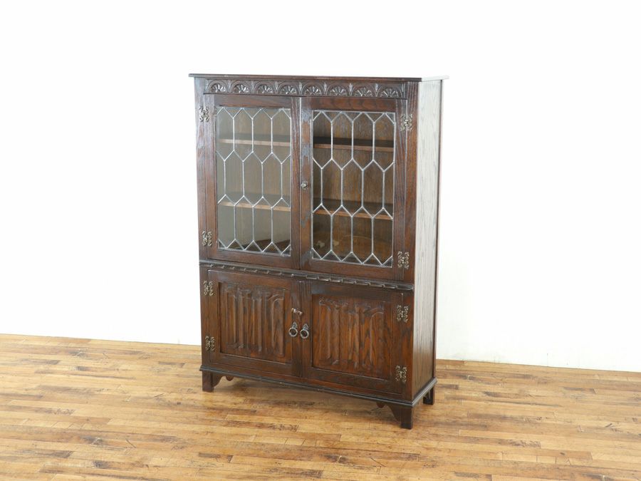 イギリスアンティーク家具ブックケース 59801