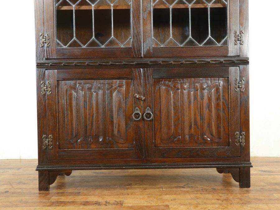 イギリスアンティーク家具ブックケース 59801