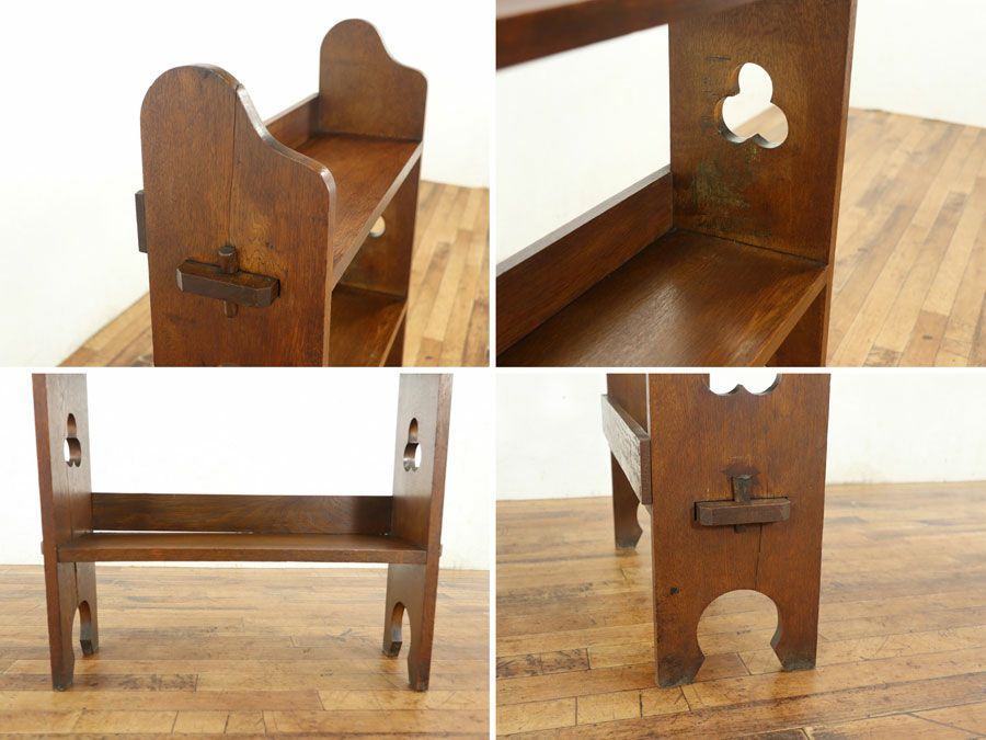 イギリスアンティークブックシェルフ 59877a