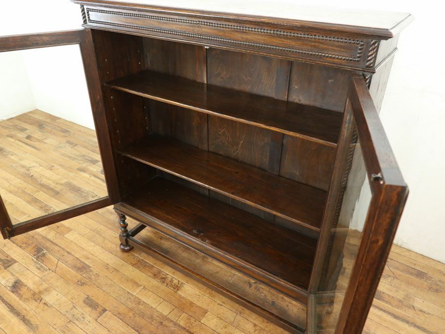 イギリスアンティーク家具ブックケース 59790