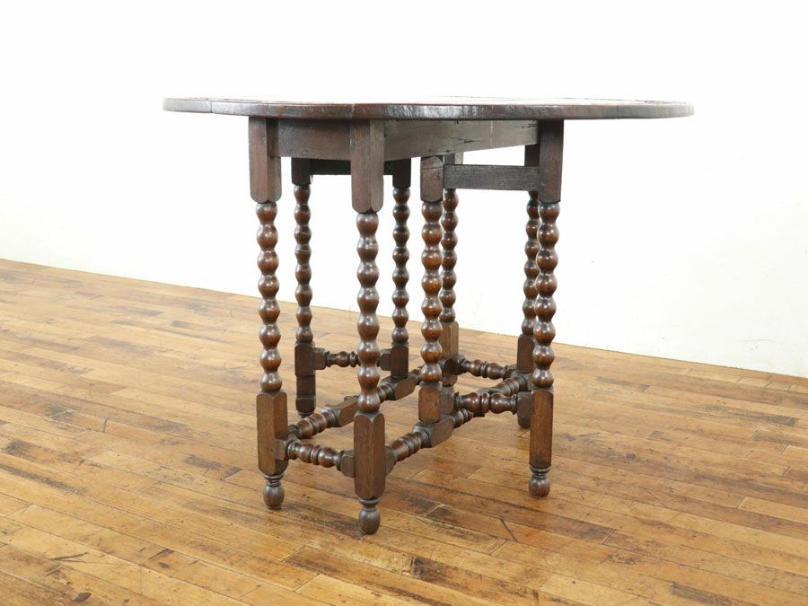 イギリスアンティーク家具 ゲートレッグ 59878
