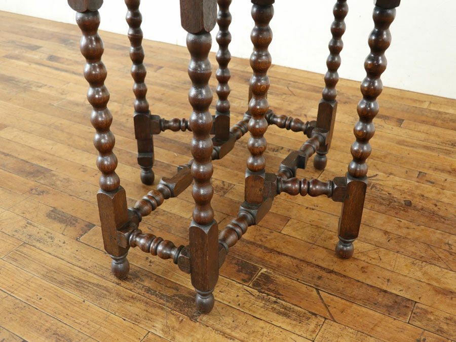 イギリスアンティーク家具 ゲートレッグ 59878