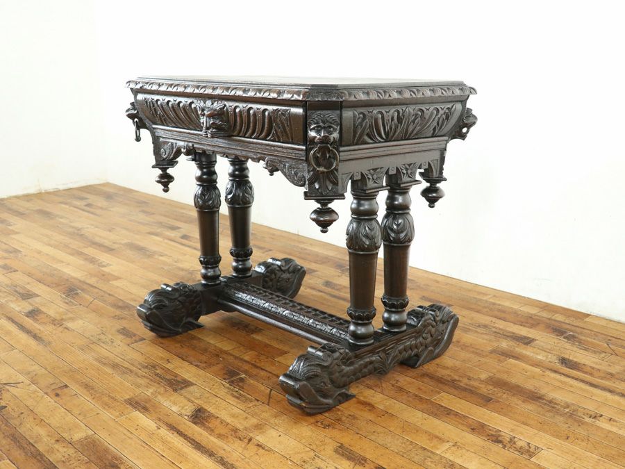 イギリスアンティーク家具サイドテーブル 59792