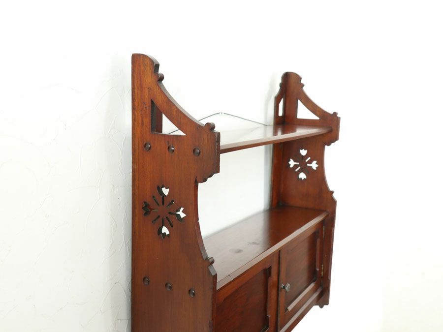 イギリスアンティーク ウォールシェルフ 59830