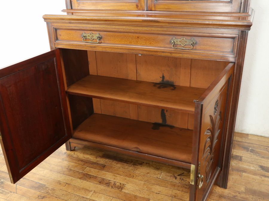 イギリスアンティーク家具キャビネット 59826